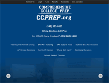 Tablet Screenshot of ccprep.org